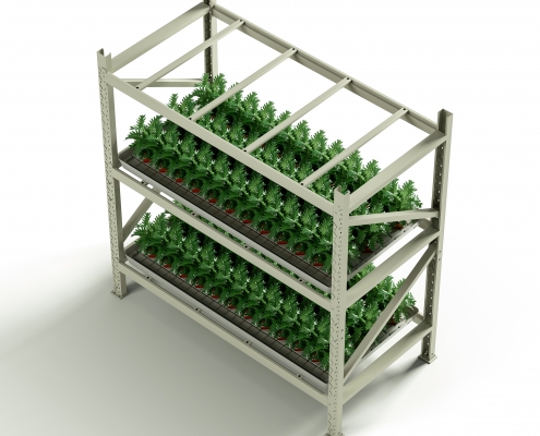 vertical growth racks